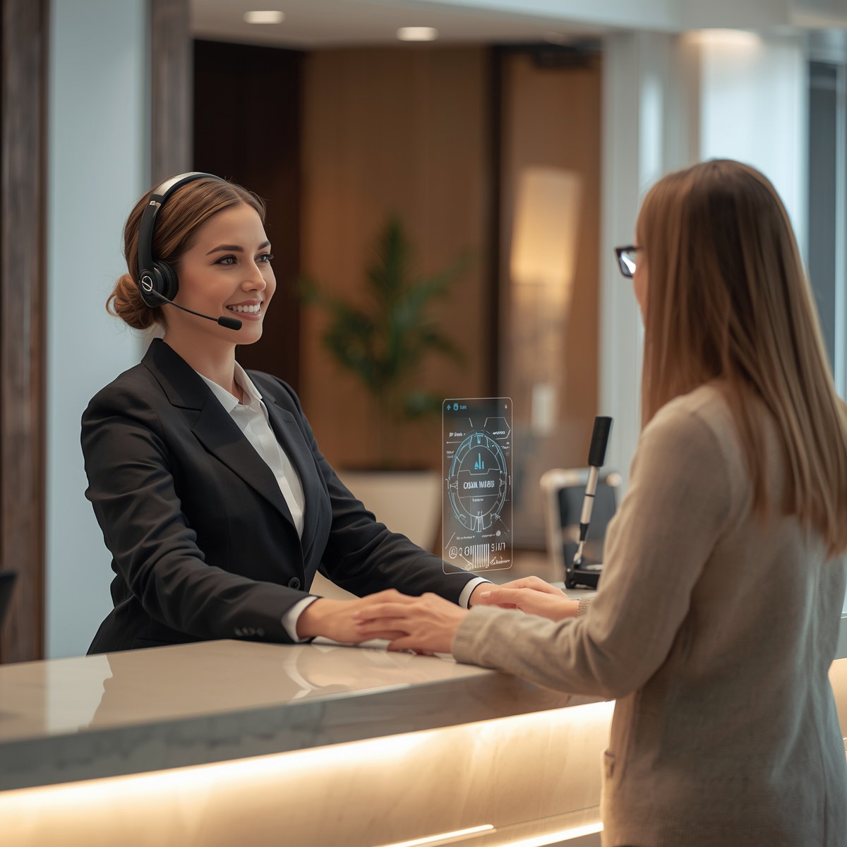 AI Assistant in Hotel Reception